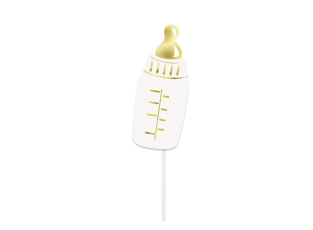 Baby photoprops i gull