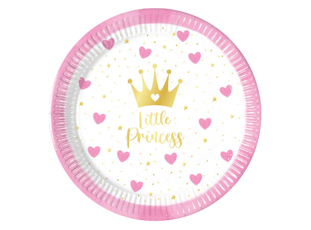 My Little Princess tallerken i papir 20cm