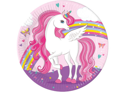 Unicorn tallerkener