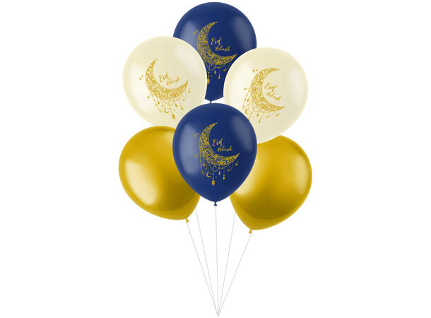Eid mubarak Gummiballonger 33cm