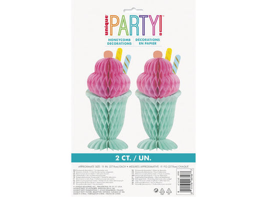 Pastel iskrem honeycomb 28cm