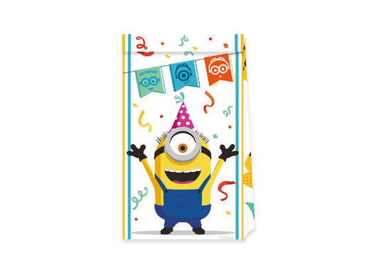 Minions FSC godteposer i papir