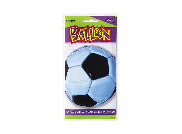 3D fotball folieballong 46cm