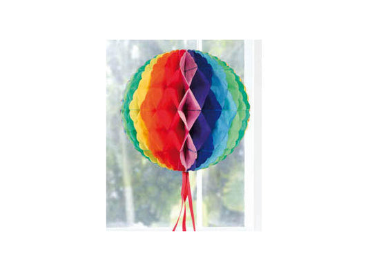 Pride honeycomb I papir 30cm
