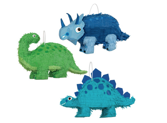 Pinata - Dinosaur sortiment 3 assorterte