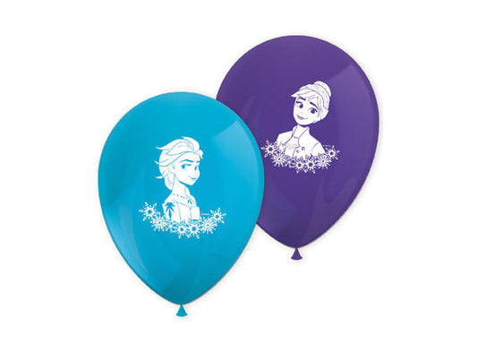 Frost gummiballonger med trykk 30cm