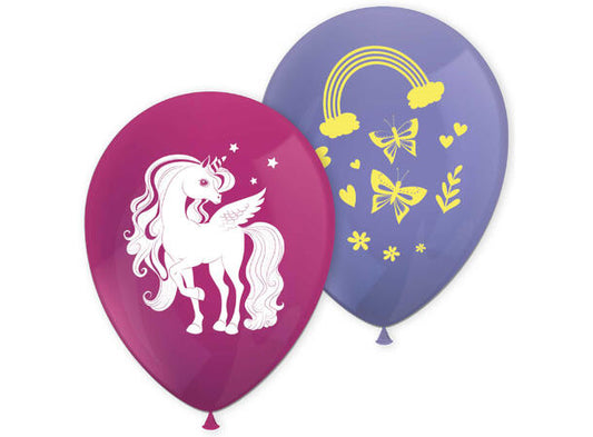 Unicorn gummiballonger