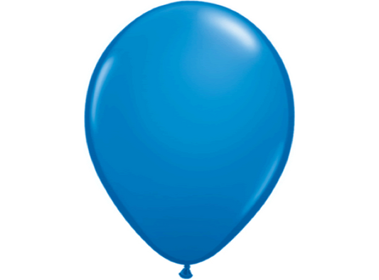 Mørk blå gummiballonger 28 cm