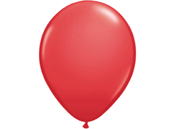Rød gummiballonger 28cm