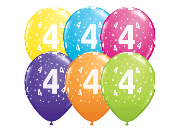Gummiballong med årstall