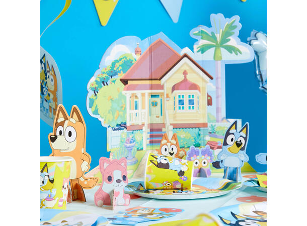 Bluey borddekorasjonskit