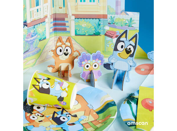 Bluey borddekorasjonskit
