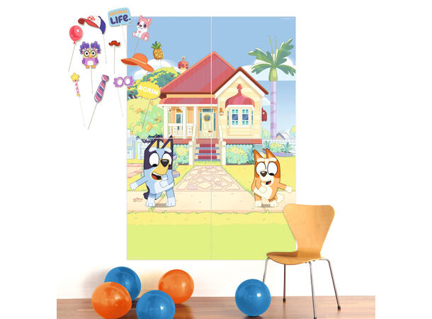 Bluey Scenesetter m/photoprops