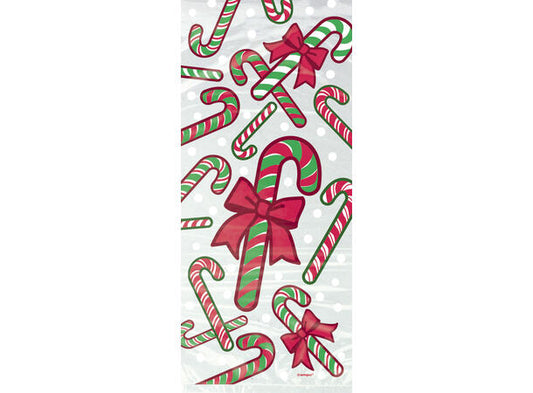 Cellofanposer - candy cane