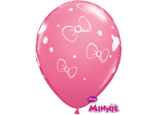 6 Minnie ballonger 28cm