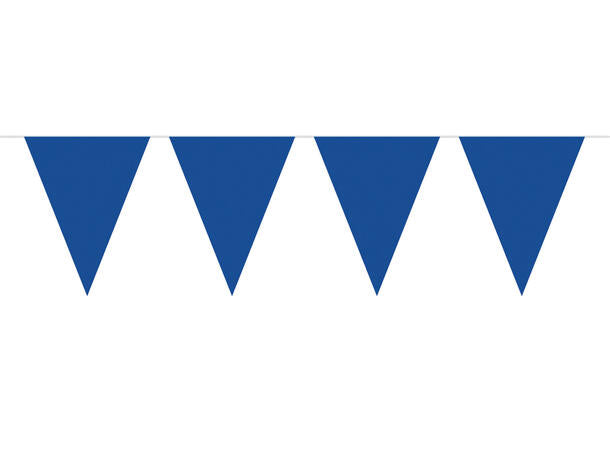 Mørk blå flaggbanner