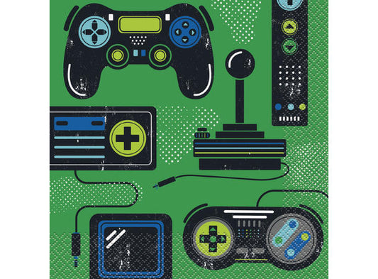 Gamer lunsjservietter