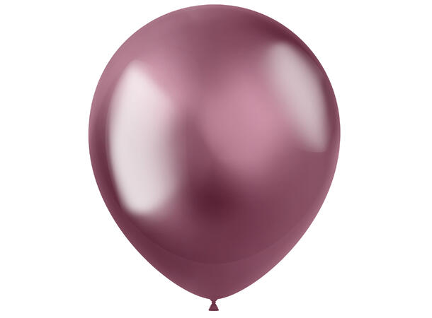 Ballonger - Mørk rosa metallic 33cm