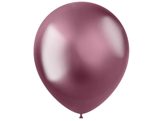 Ballonger - Mørk rosa metallic 33cm