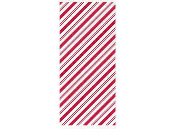 Cellofanposer - røde striper