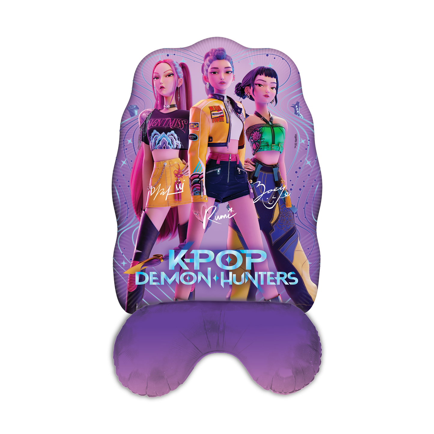 K - Pop Demon Hunters stående folieballong