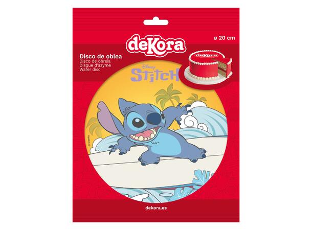 Spiselig kakeskilt - Lilo & Stitch
