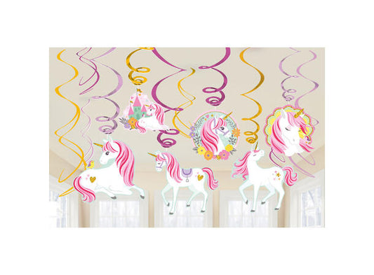 Magical unicorn hengedekorasjon