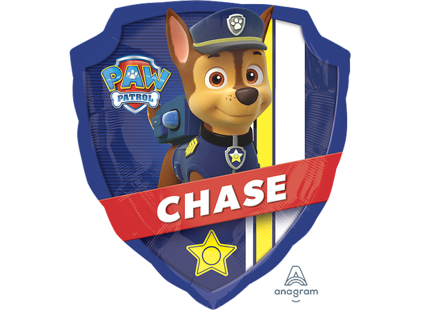Paw Patrol folieballong 2 sidig  68x63cm