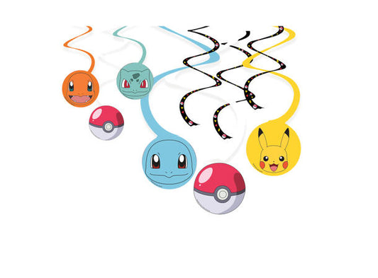 Pokemon hengedekorasjoner