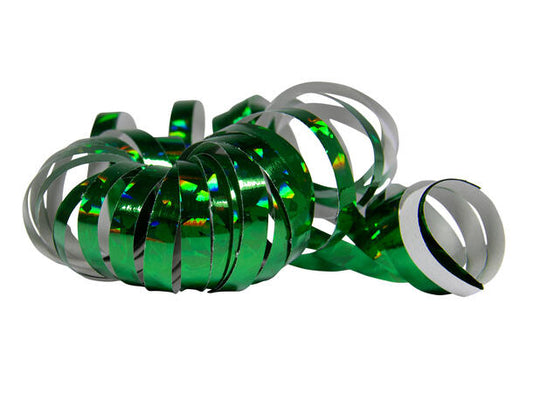 Serpentiner holografisk - grønn metallic