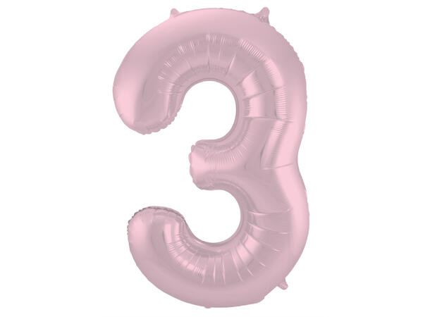Tallballong pastel rosa 86 cm
