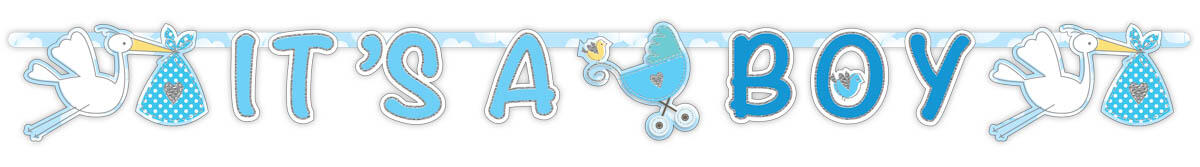 XL Bokstavbanner - It’s a Boy