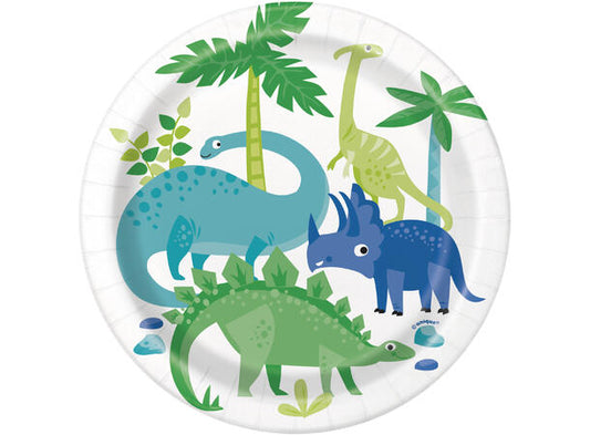Dinosaur tallerkener