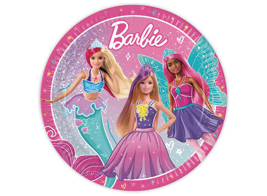 Barbie tallerkener