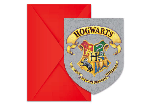 Harry Potter FSC invitasjoner med konvolutt