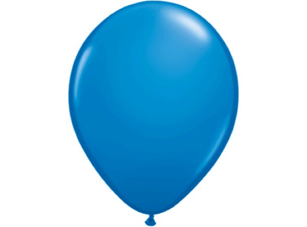 Mørk blå gummiballonger 28 cm