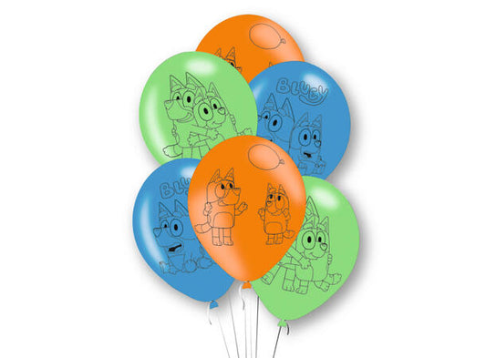 Bluey ballonger 28cm