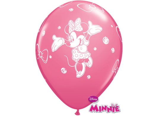 6 Minnie ballonger 28cm