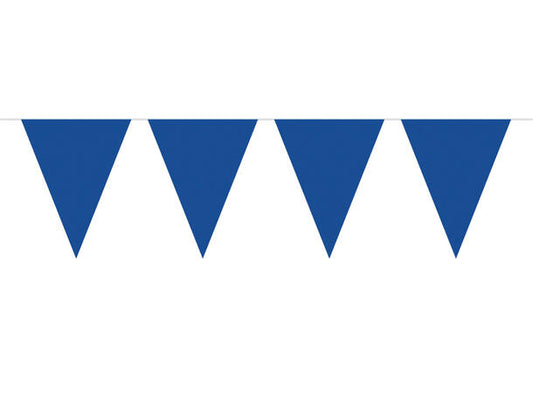 Mørk blå flaggbanner