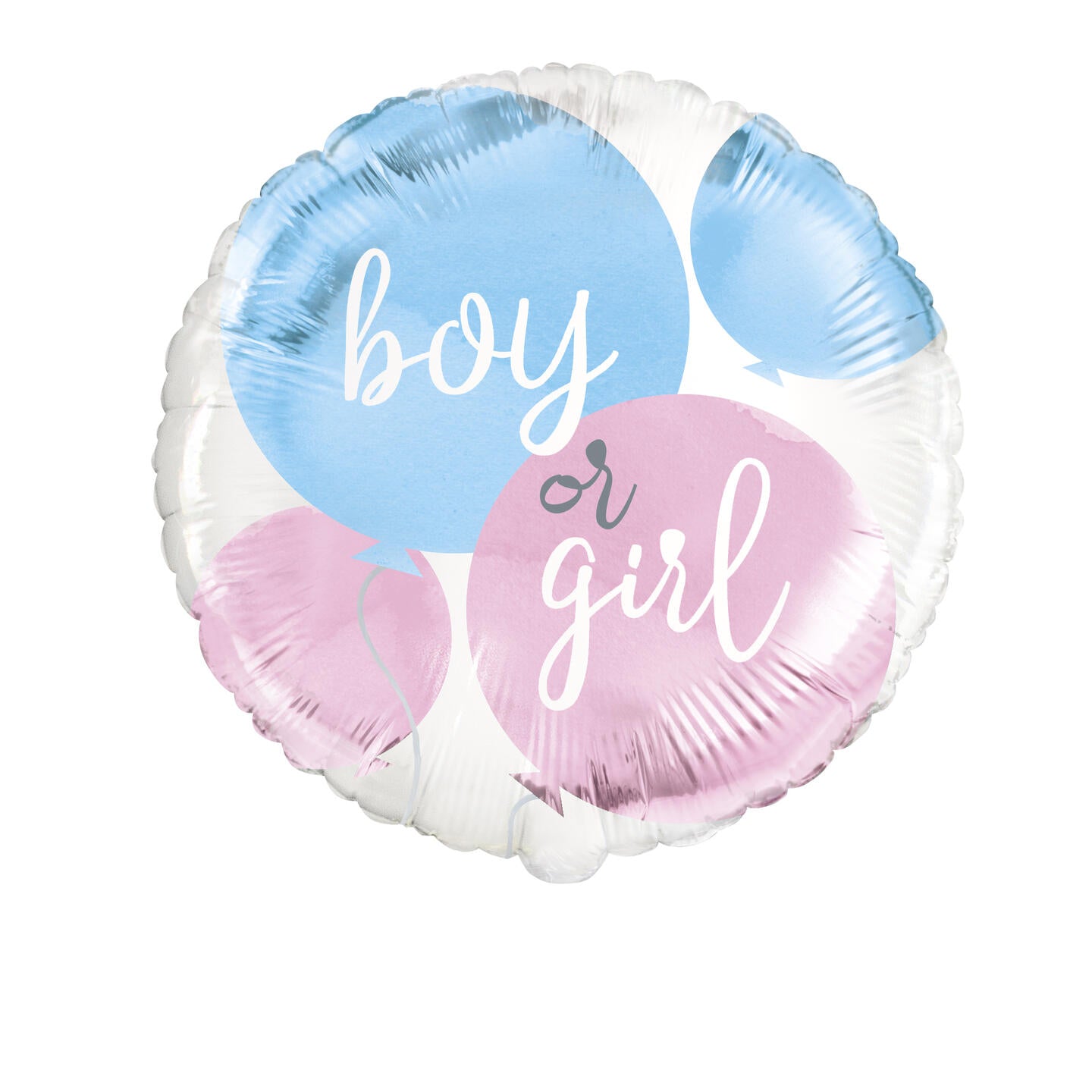 Gender reveal folieballong 46cm