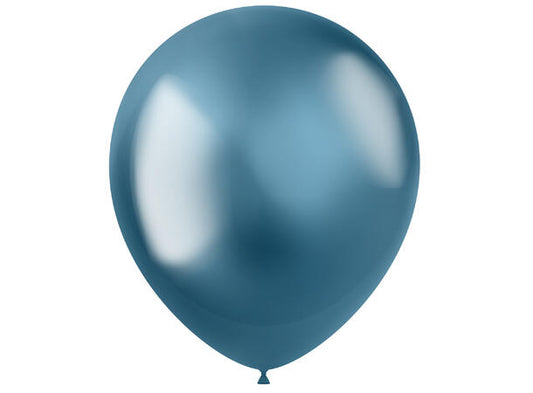 Ballonger - Blå metallic 33cm