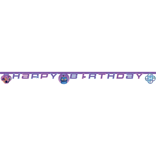 K - Pop Demon Hunters Happy Birthday leddbanner