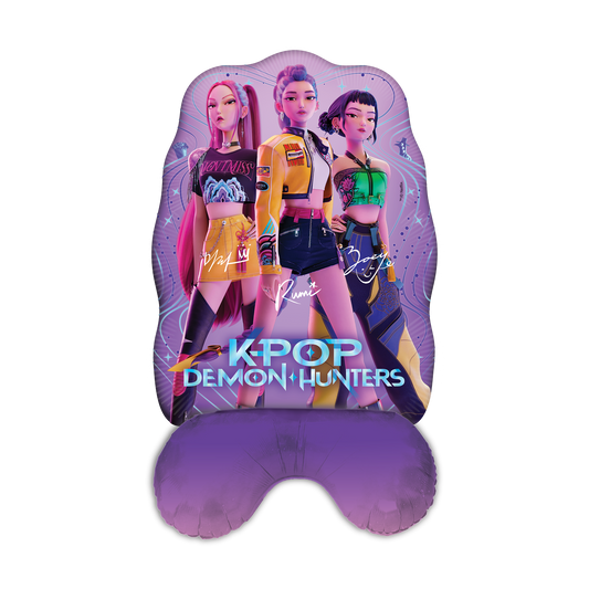 K  - Pop Demon Hunters stående folieballong