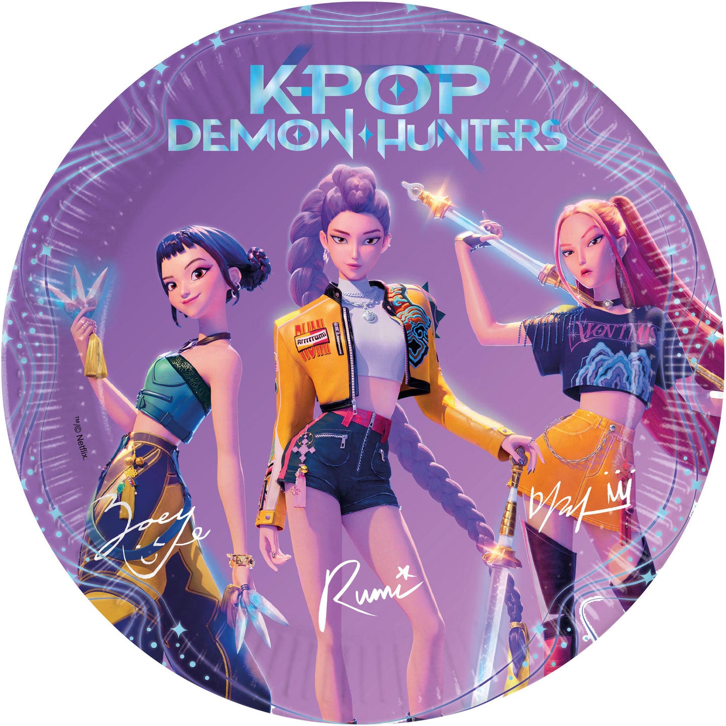 K - Pop Demon Hunters tallerken 23cm