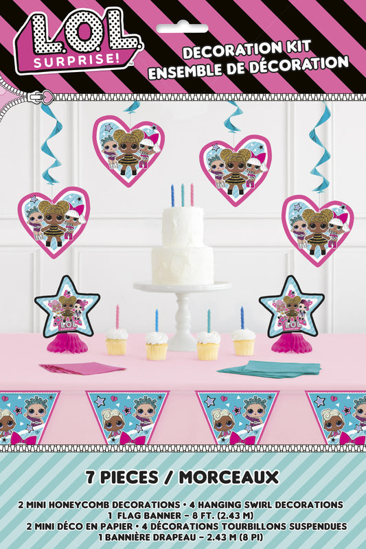 LOL Surprice dekorasjonssett