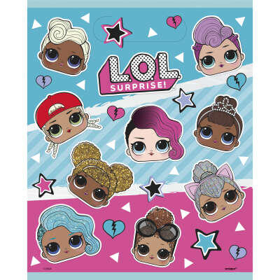 LOL Surprice godteriposer i plast 22x18cm