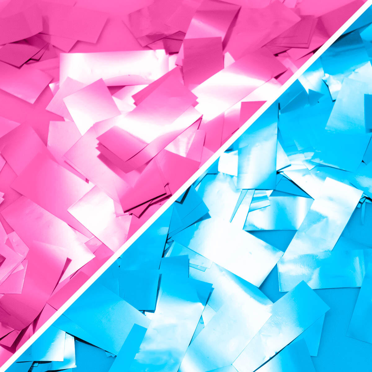 Gender reveal konfettikanon 15cm