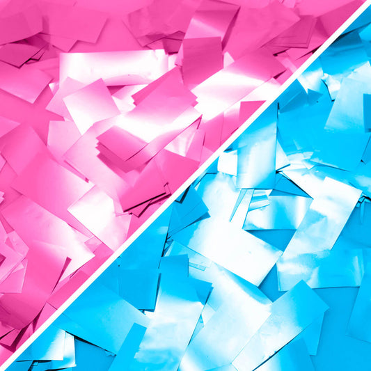 Gender reveal konfettikanon 15cm