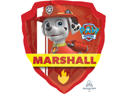 Paw Patrol folieballong 2 sidig  68x63cm